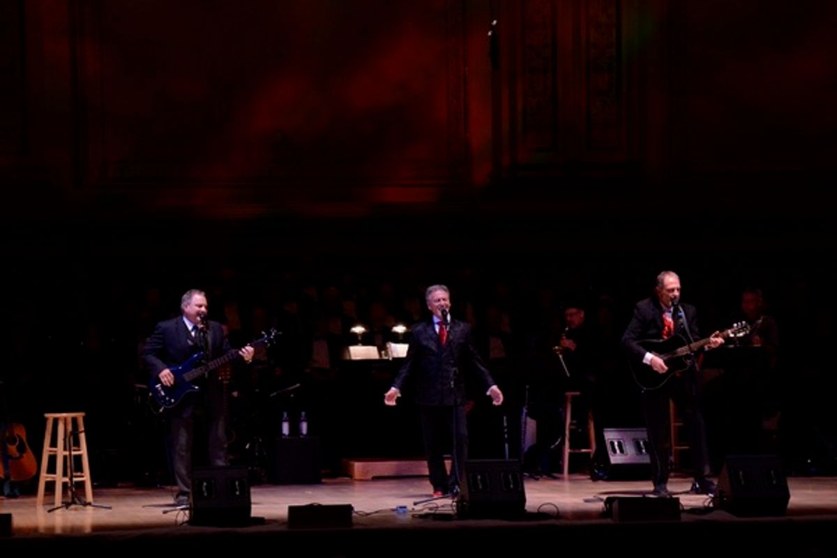 Steve Gatlin, Larry Gatlin and Rudy Gatlin at 