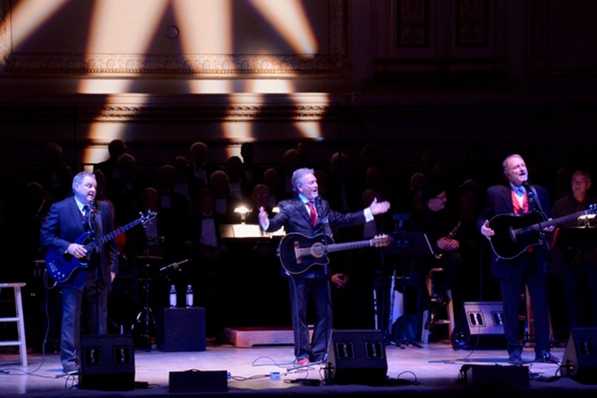 Steve Gatlin, Larry Gatlin and Rudy Gatlin at 