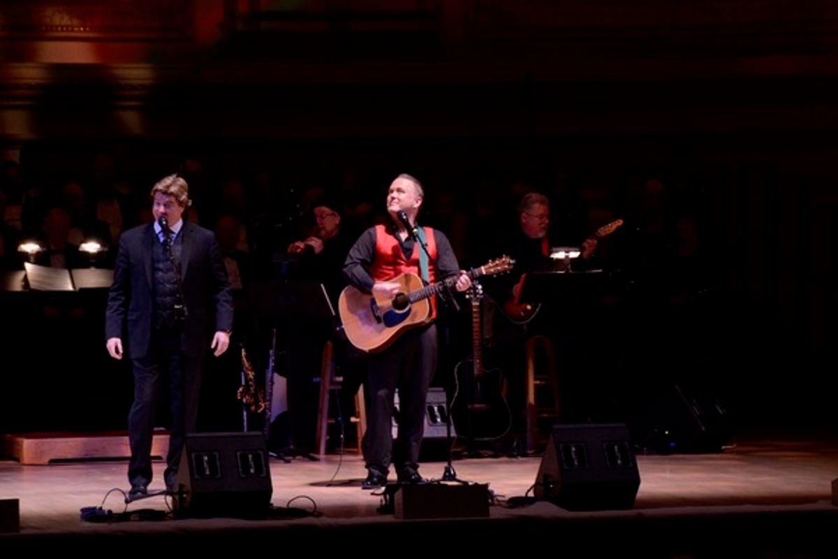 Andy Cooney and Jimmy Kelly at 