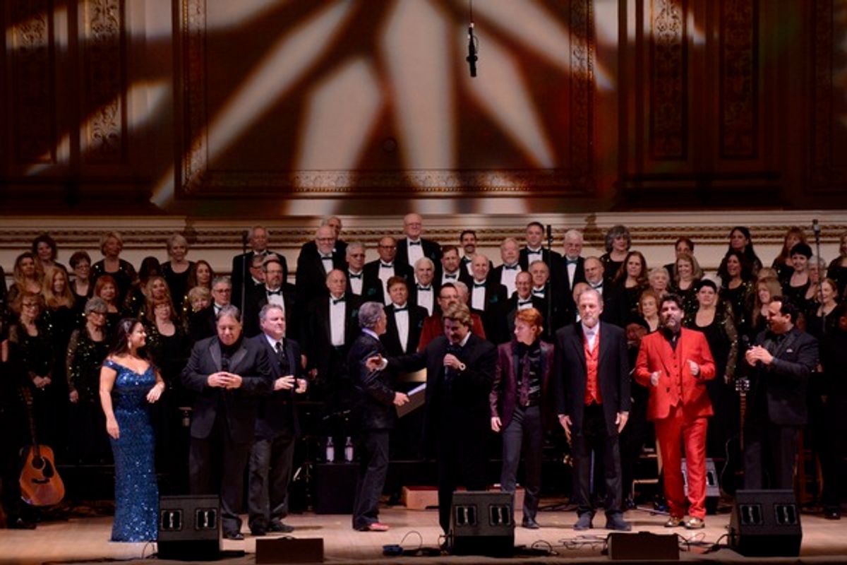 Marla Kavanaugh, Daniel Rodriguez, Steve Gatlin, Larry Gatlin, Andy Cooney, Ryan Cooney. Rudy Gatlin, Brian Kennedy and Christopher Macchio at 