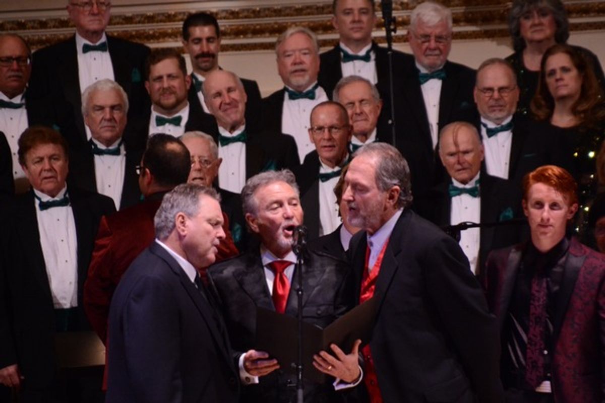 Steve Gatlin, Larry Gatlin and Rudy Gatlin at 