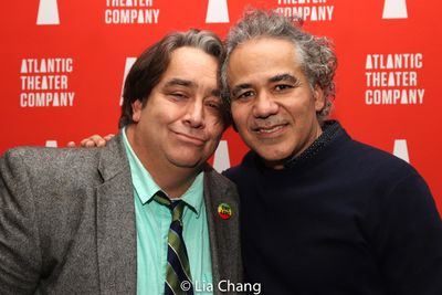 Stephen Adly Guirgis & John Ortiz  Photo