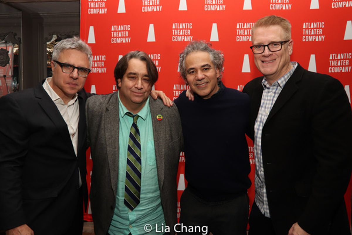  Neil Pepe, Stephen Adly Guirgis, John Ortiz & Jeffory Lawson
 at 