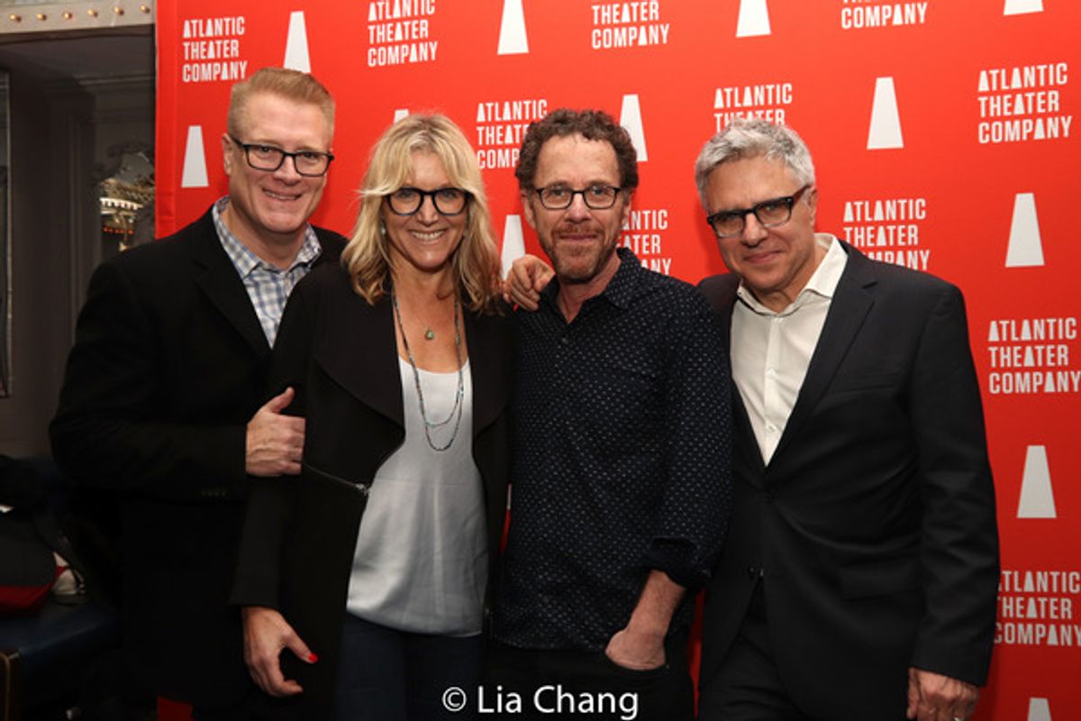 Jeffory Lawson, Mary McCann, Ethan Coen and Neil Pepe at 