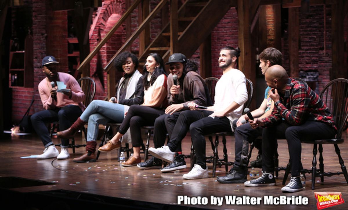 Deon'te Goodman, Jennie Harney-Fleming, Lauren Boyd, Anthony Lee Medina, Giuseppe Bausilio, Thayne Jasperson and Terrance Spencer  at 