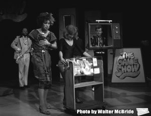 Holly Woodlawn performing in the Off Broadway Show 'THE GAME SHOW' on May 1, 1982 in Greenwich Village, New York City. @ BroadwayWorld Holly Woodlawn performing in the Off Broadway Show 'THE GAME SHOW' on May 1, 1982 in Photo