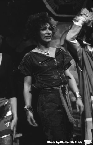 Holly Woodlawn performing in the Off Broadway Show 'THE GAME SHOW' on May 1, 1982 in Greenwich Village, New York City. @ BroadwayWorld Holly Woodlawn performing in the Off Broadway Show 'THE GAME SHOW' on May 1, 1982 in Photo