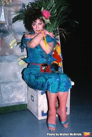 Holly Woodlawn performing in the Off Broadway Show 'THE GAME SHOW' on May 1, 1982 in Greenwich Village, New York City. @ BroadwayWorld Holly Woodlawn performing in the Off Broadway Show 'THE GAME SHOW' on May 1, 1982 in Photo