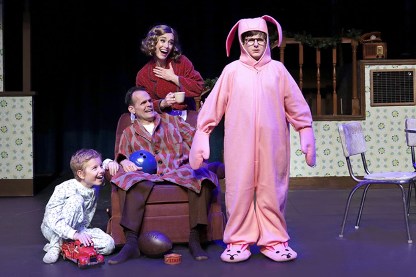 Review: A CHRISTMAS STORY: THE MUSICAL at Des Moines Playhouse: A Tale of Two Christmas Stories Part 2  Image