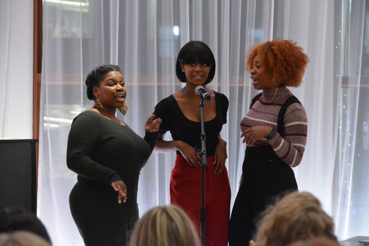 Salome Smith, Joy Woods, Ari Groover at 