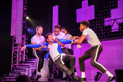 Peter Andre and cast Photo