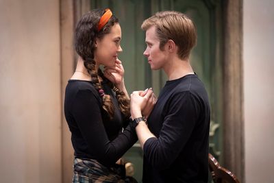 Solea Pfeiffer and Rob Houchen Photo