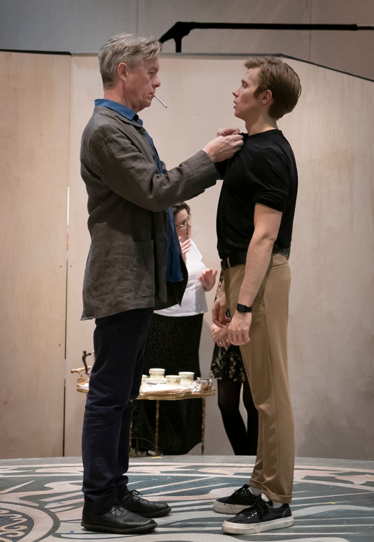 Alex Jennings and Rob Houchen at 