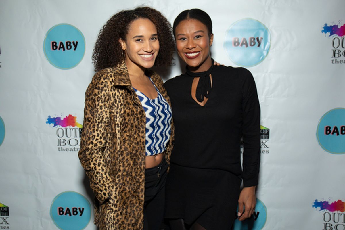 Gabrielle McClinton and Christina Sajous at 