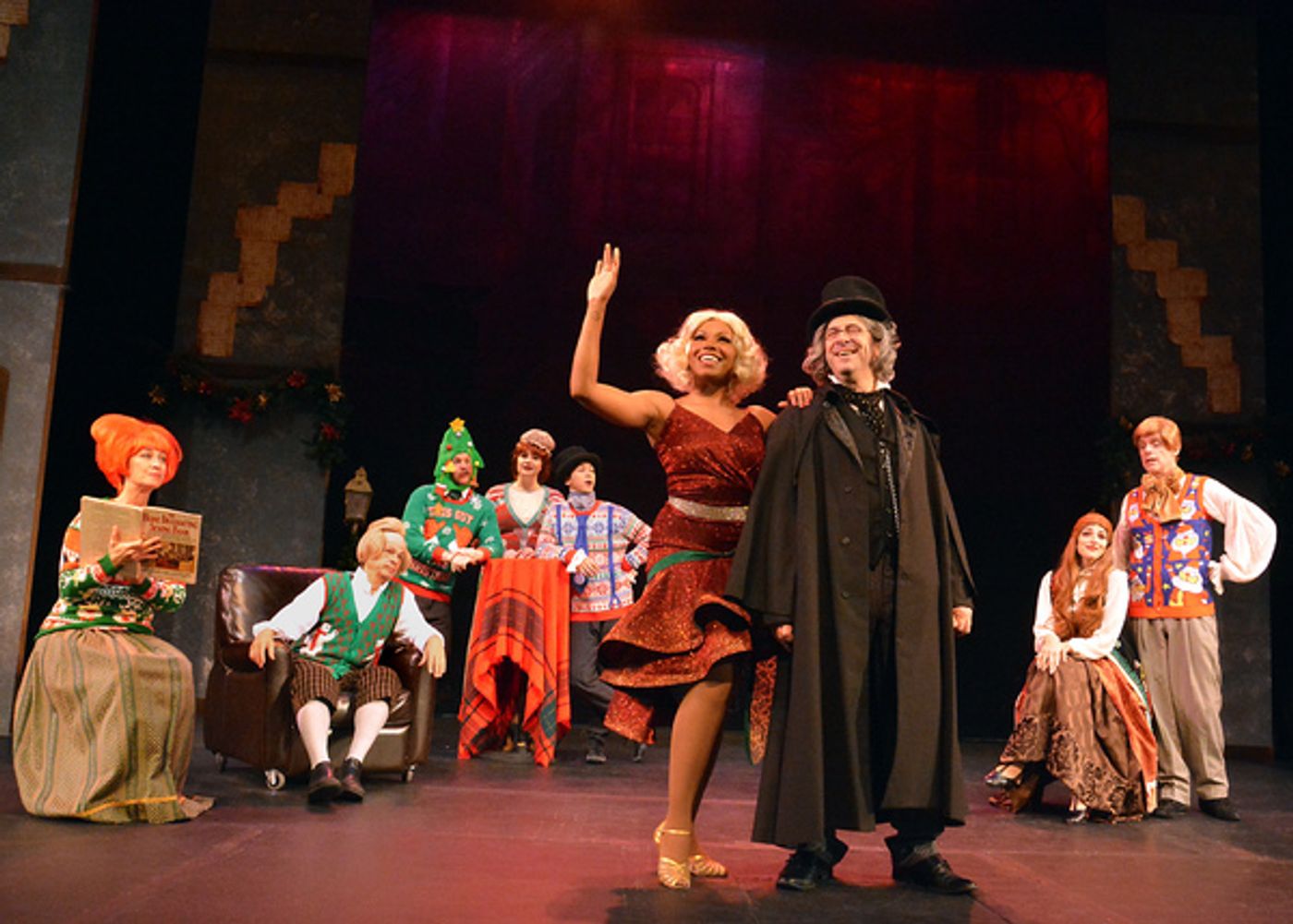 Photo Flash: Troubadour Theater Company Presents A CHRISTMAS CAROLE KING Photo Flash: Troubadour Theater Company Presents A CHRISTMAS CAROLE KING Image