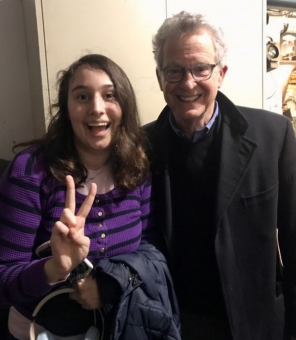 Jordan Boyatt and Ridley Pearson. Photo