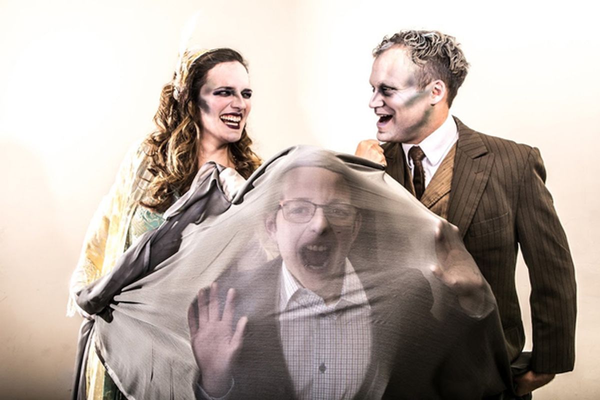 Mikaela Sullivan, Leo Spiegel and Kevin Webb at 