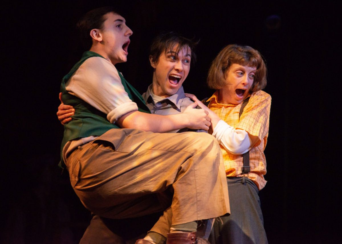 Nick Amodio, Miles Butler and Whitney Blythe at 