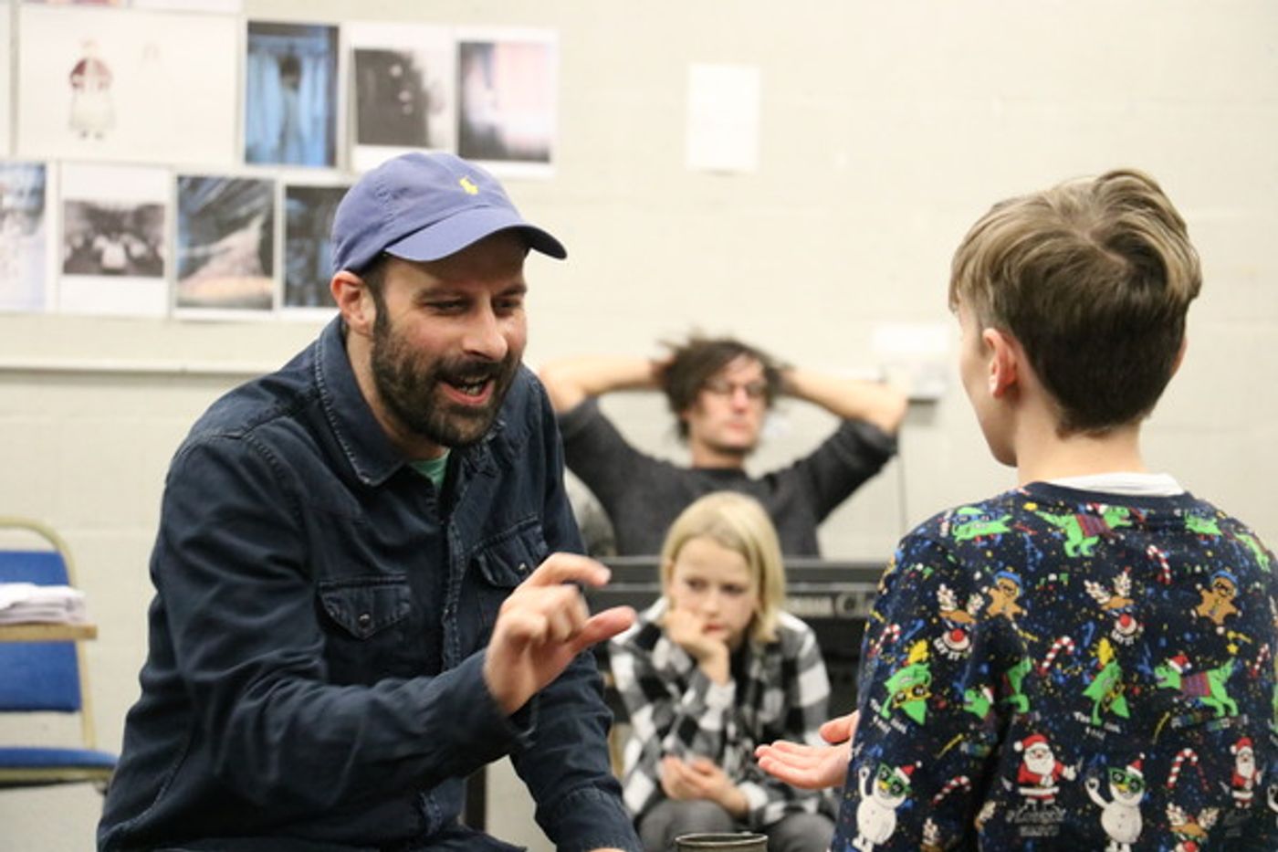 Photo Flash: Inside Rehearsal For Theatr Clwyd's A CHRISTMAS CAROL  Image