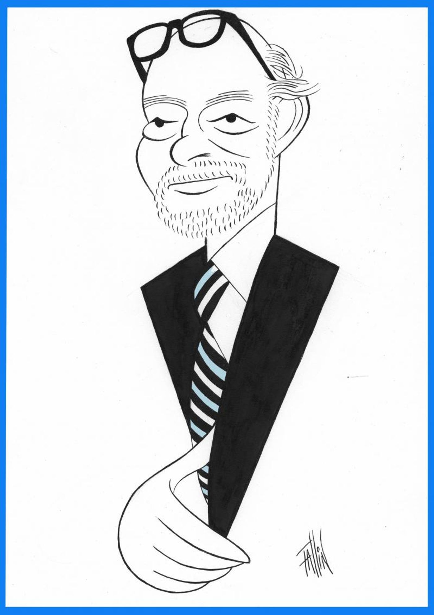 BWW Exclusive: Ken Fallin Draws the Stage - Harold Prince  Image