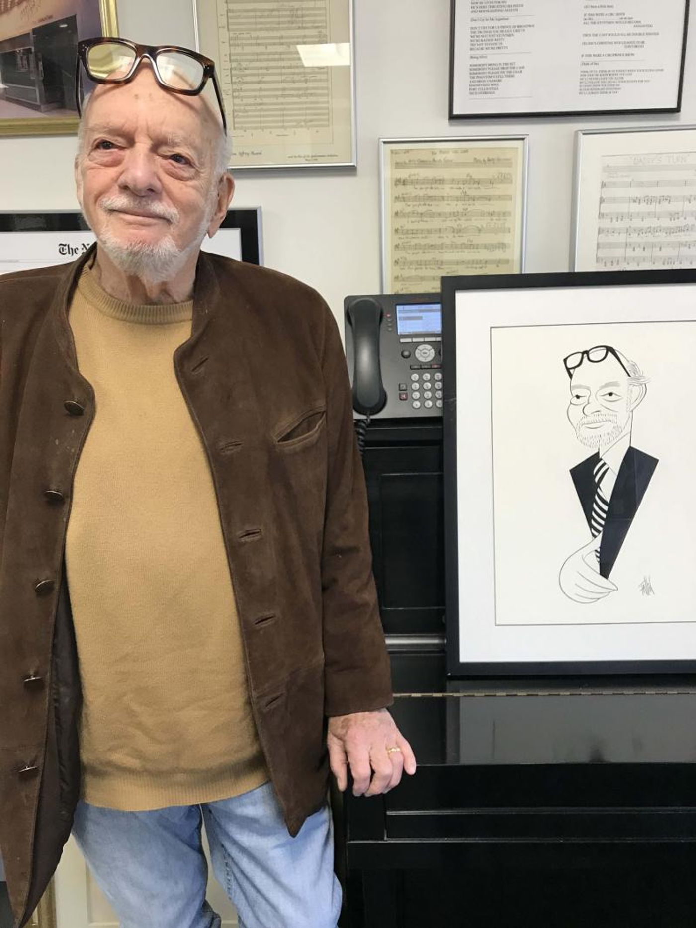 BWW Exclusive: Ken Fallin Draws the Stage - Harold Prince  Image