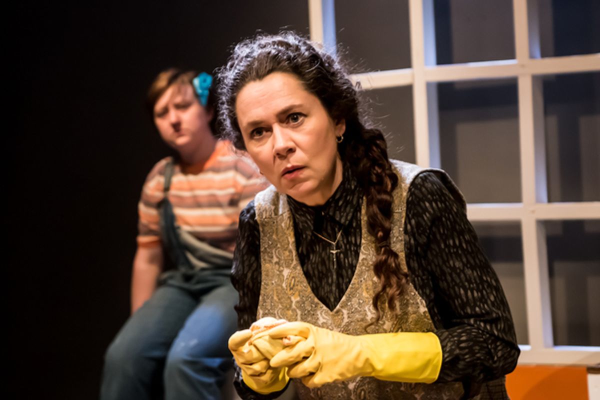 Charlie Bence and Sioned Jones at 