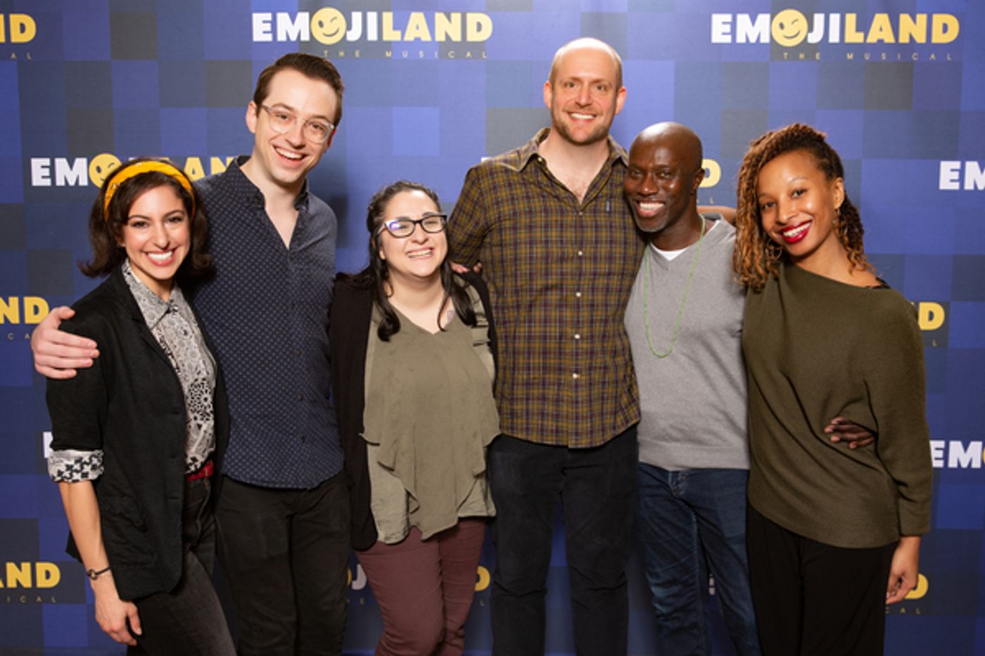 Photo Flash: First Look at EMOJILAND Rehearsal Photos with Lesli Margherita, Josh Lamon and More  Image