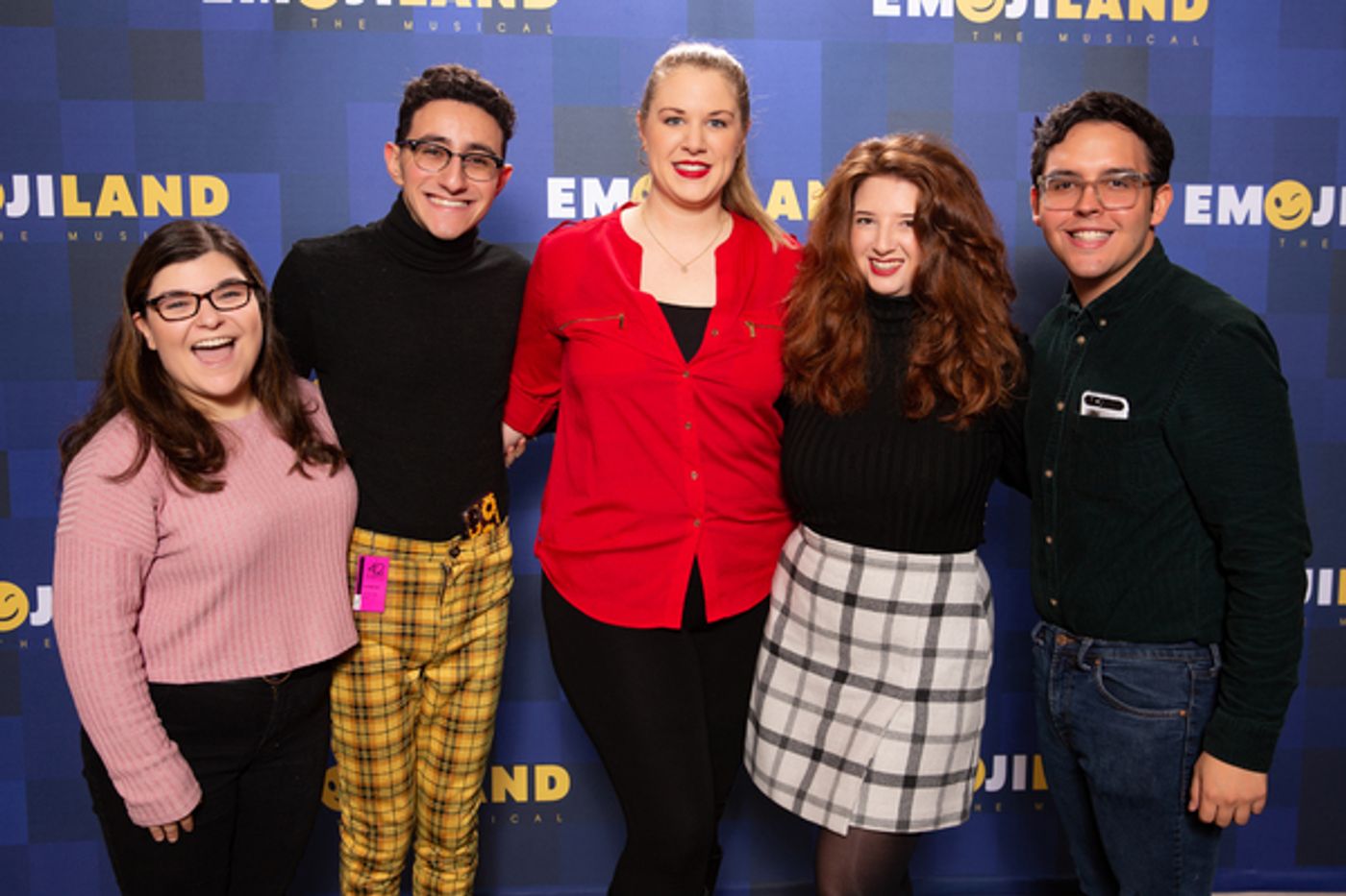 Photo Flash: First Look at EMOJILAND Rehearsal Photos with Lesli Margherita, Josh Lamon and More  Image