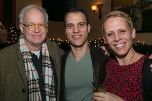 Reed Birney, Neil Holland and Lucie Tiberghien Photo