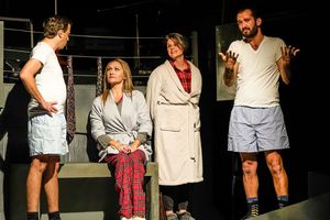 Jim Lindsay, Megg Rose, Kerry McGinnis and Seth Andrus Washington @ BroadwayWorld Jim Lindsay, Megg Rose, Kerry McGinnis and Seth Andrus Washington Photo