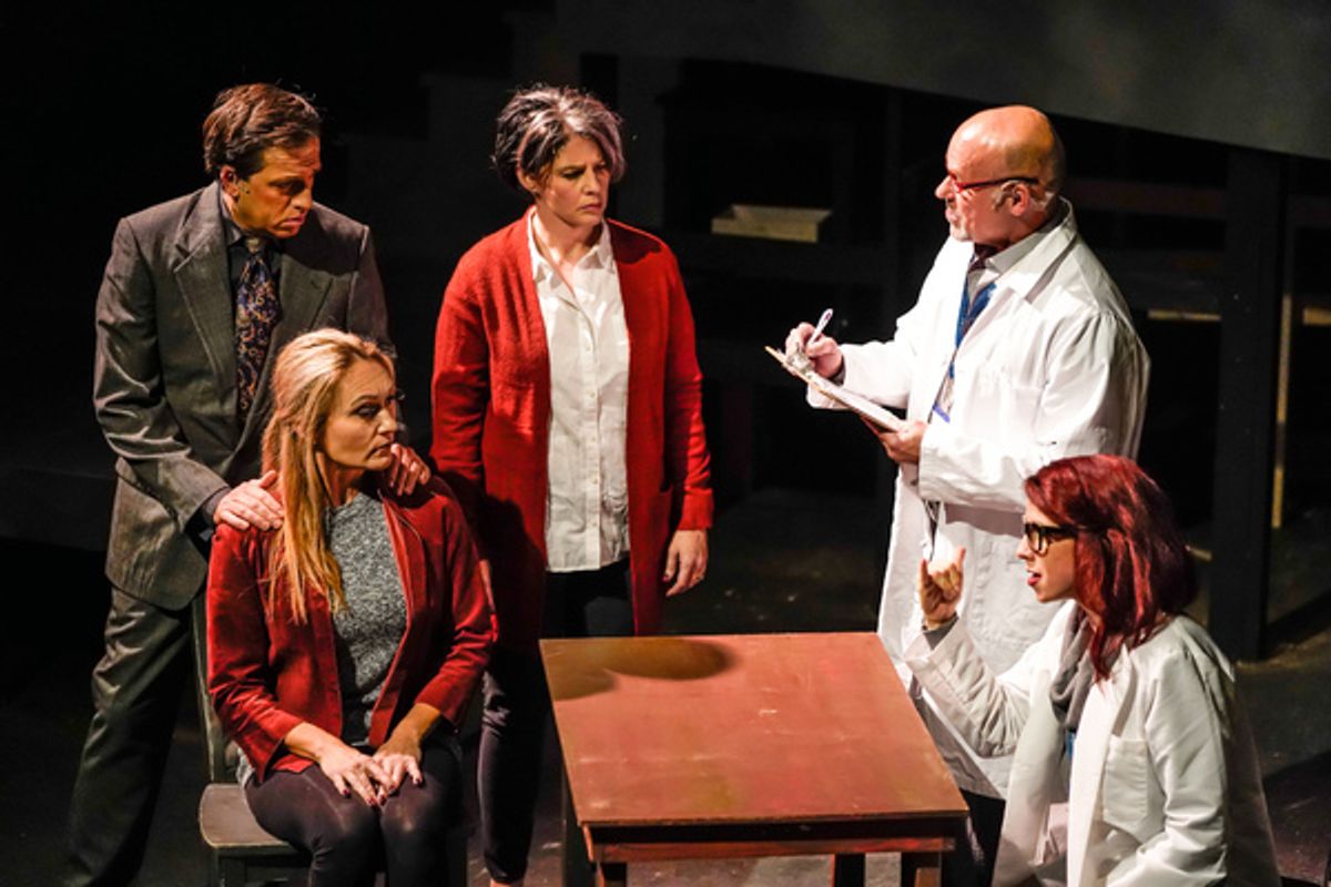 Jim Lindsay, Megg Rose, Kerry McGinnis, Kirk Kelso and Jo Rose Benfield at 