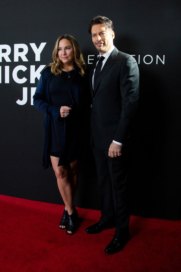 Jill Goodacre, Harry Connick Jr. Photo