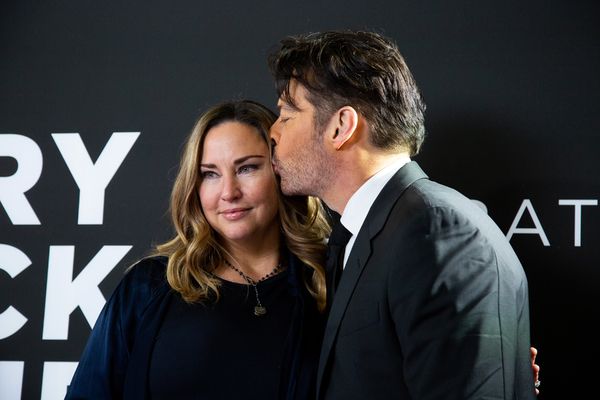 Jill Goodacre, Harry Connick Jr. Photo