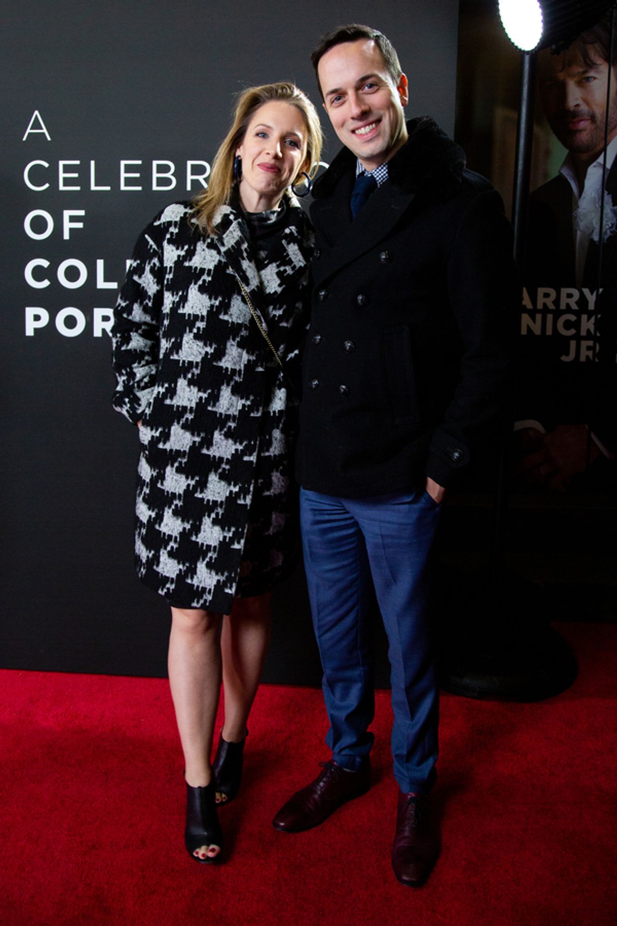 Jessie Mueller and guest at 