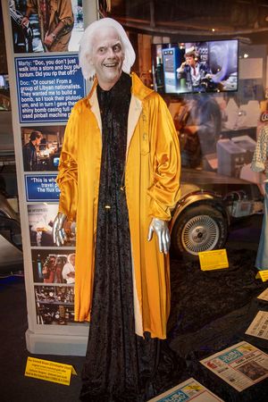 Rain Slicker worn by Christopher Lloyd in Back to the Future @ BroadwayWorld Rain Slicker worn by Christopher Lloyd in Back to the Future Photo