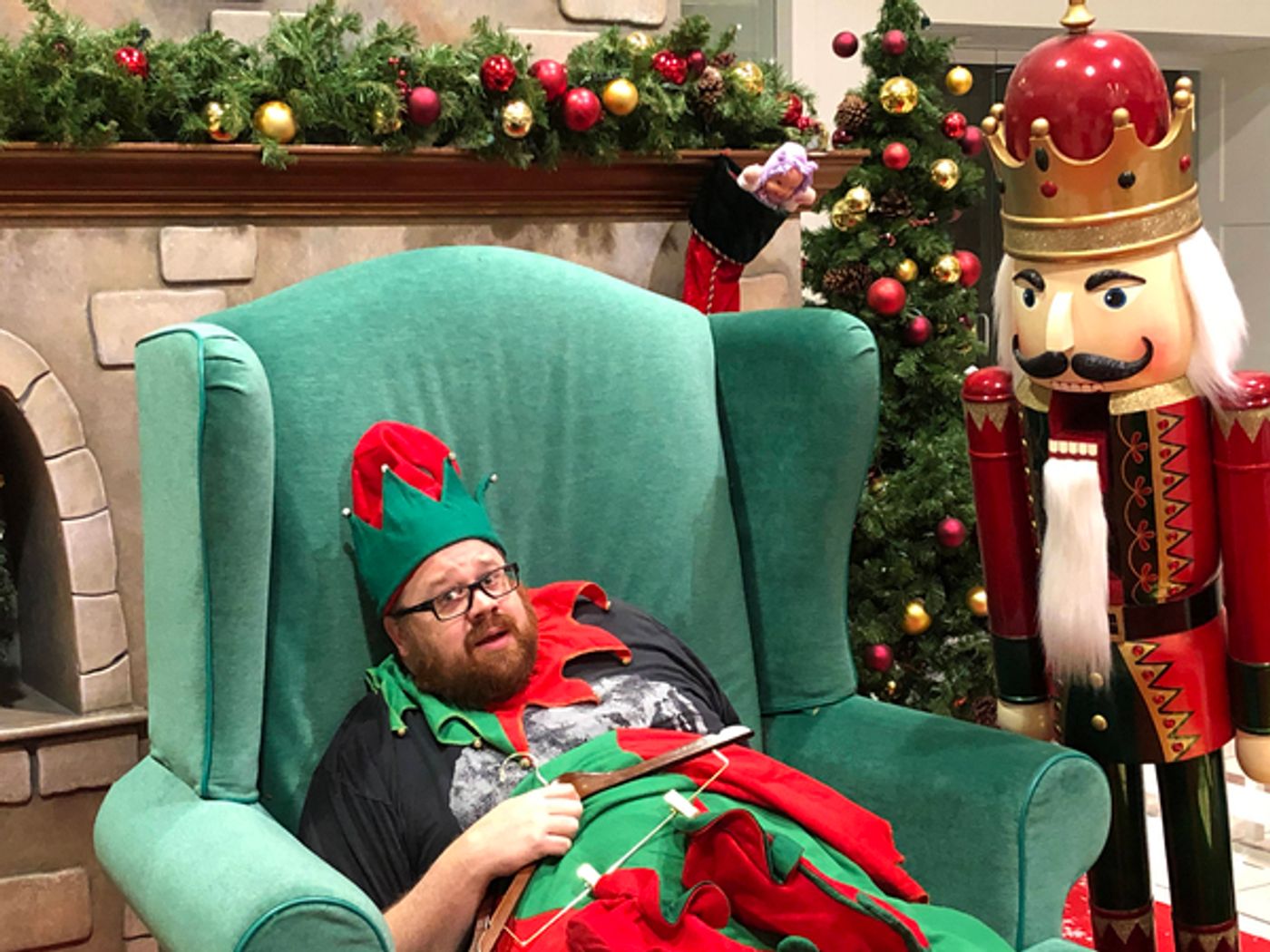 Photo Flash: Meet Crumpit From THE SANTALAND DIARIES At Hatbox Theatre  Image