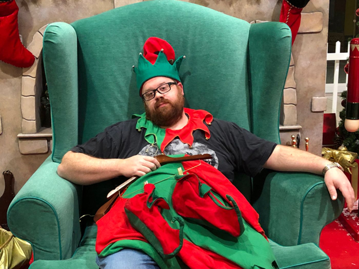 Photo Flash: Meet Crumpit From THE SANTALAND DIARIES At Hatbox Theatre  Image