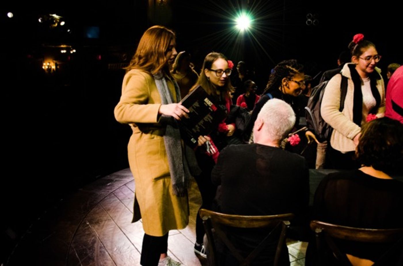 Photo Coverage: HADESTOWN Company Signs Cast Recording on the Walter Kerr Stage!  Image