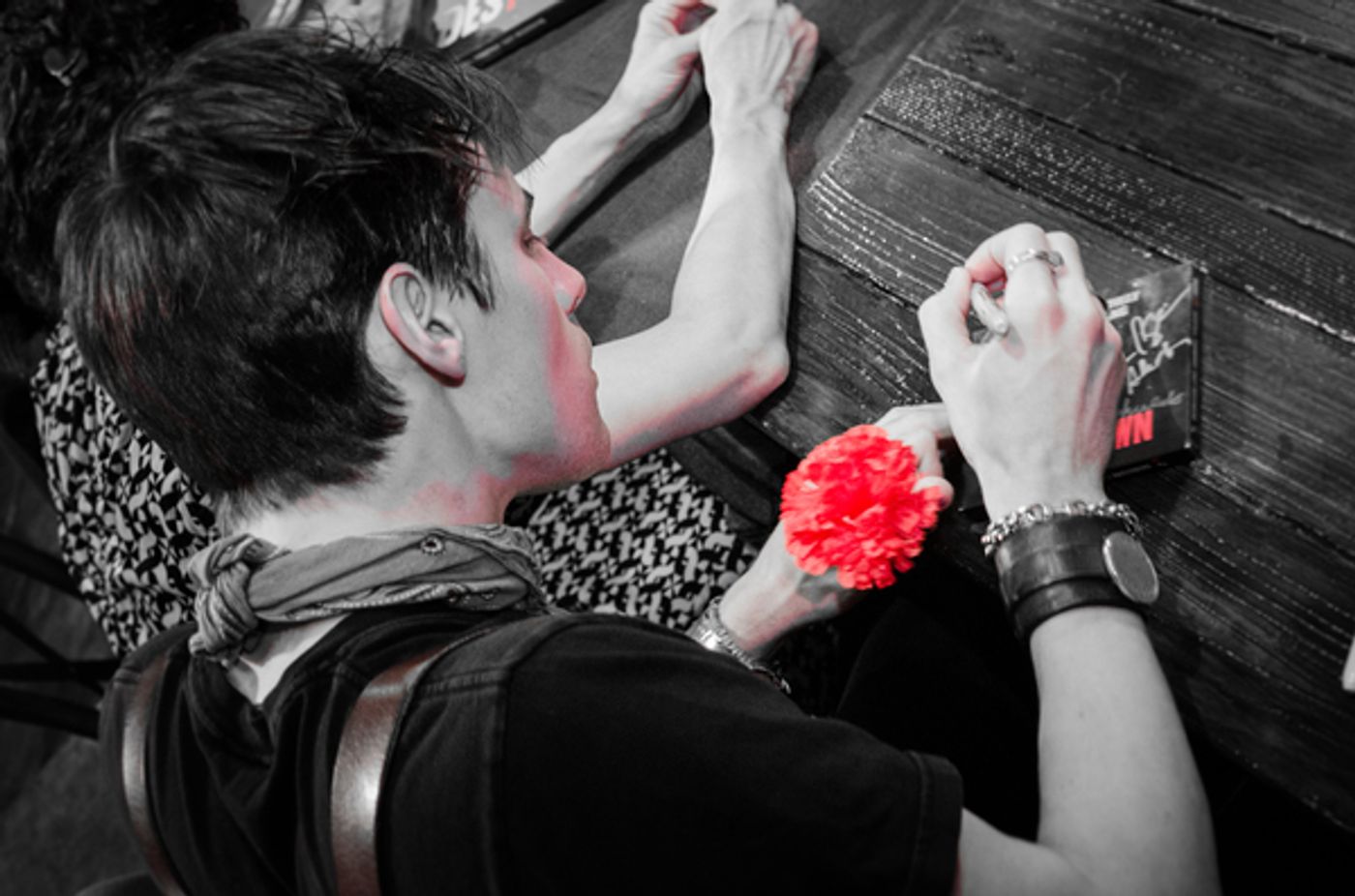 Photo Coverage: HADESTOWN Company Signs Cast Recording on the Walter Kerr Stage!  Image