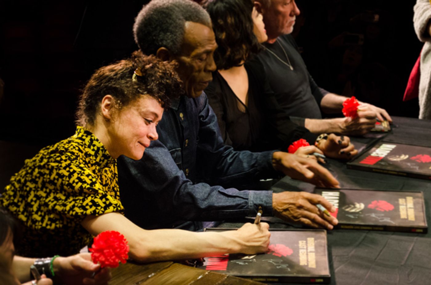 Photo Coverage: HADESTOWN Company Signs Cast Recording on the Walter Kerr Stage!  Image