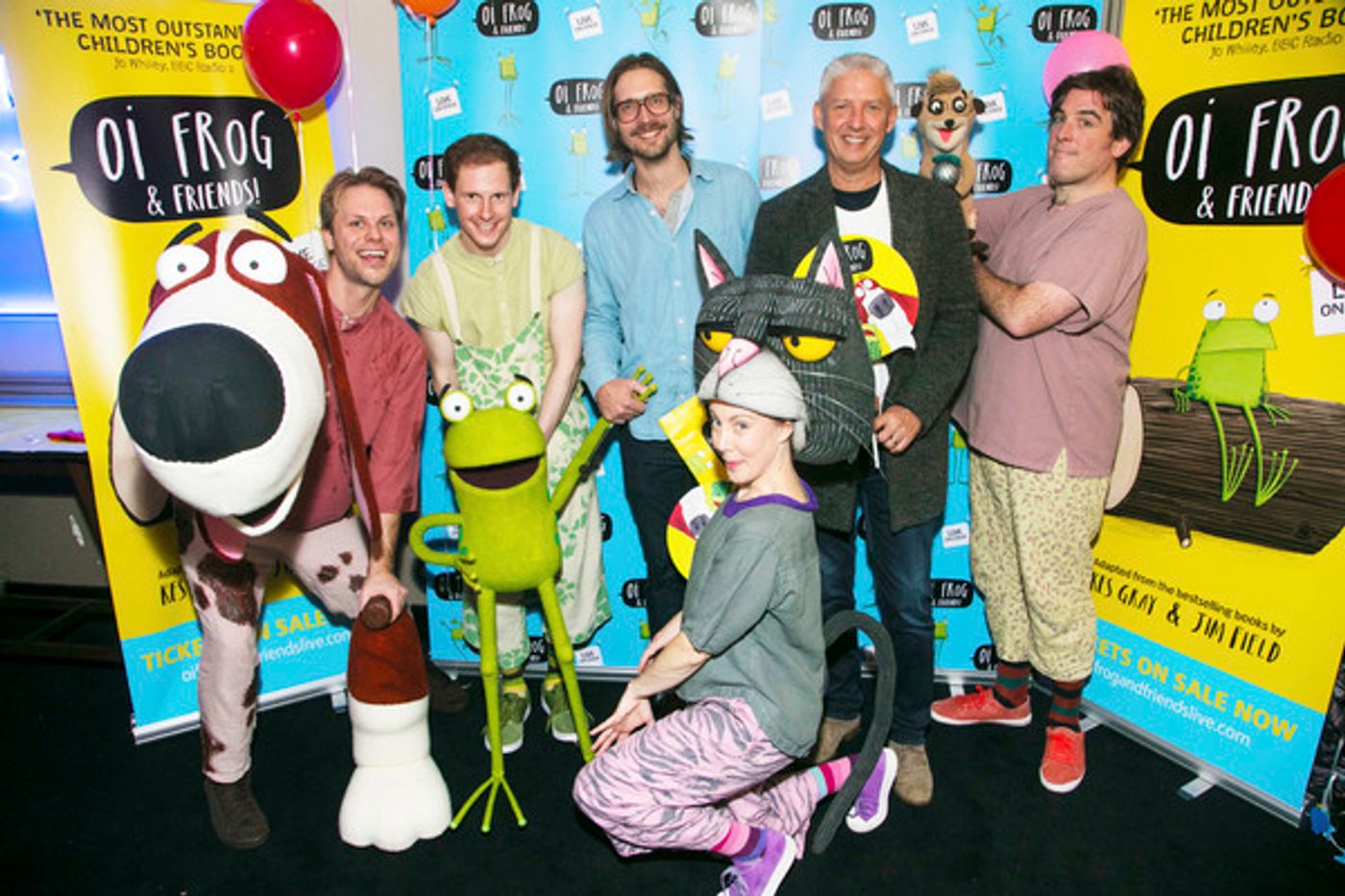 Photo Flash: Inside the Press Party For OI FROG & FRIENDS!  Image