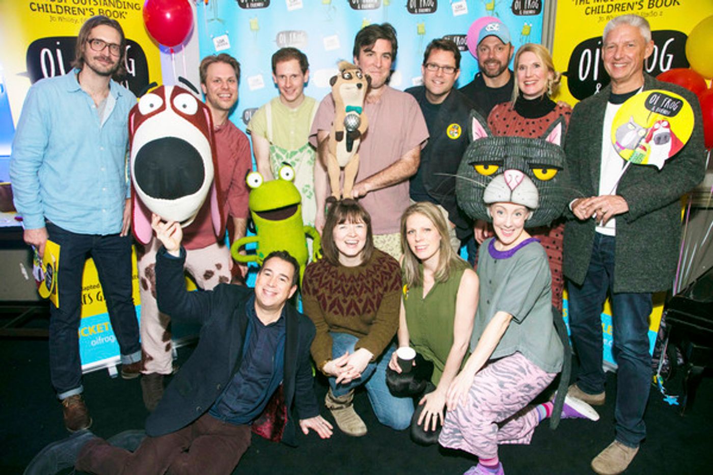 Photo Flash: Inside the Press Party For OI FROG & FRIENDS!  Image