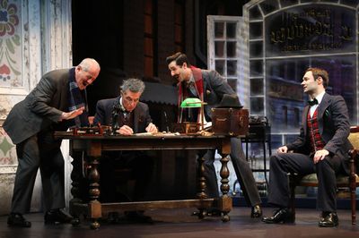 Jeff Williams, Robert Cuccioli, Alex Stewart and Jon Cooper  Photo