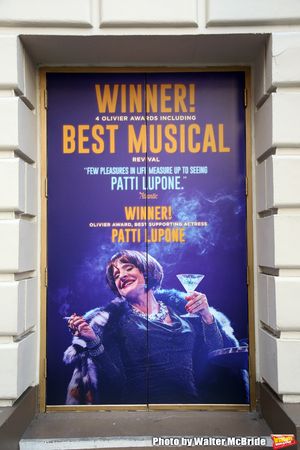 Theatre Marquee unveiling for "Company" starring Katrina Link and Patti LuPone at the Photo