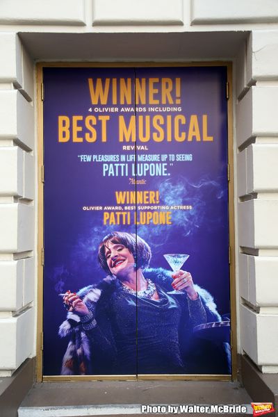 Theatre Marquee unveiling for "Company" starring Katrina Link and Patti LuPone at the Photo