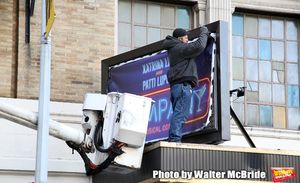 Theatre Marquee unveiling for "Company" starring Katrina Link and Patti LuPone at the Photo