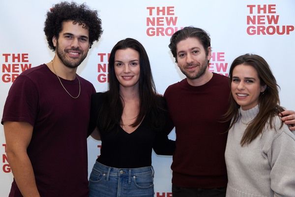 JoÃ©l PÃ©rez, Jennifer Damiano, Michael Zegen, Ana Nogueira Photo