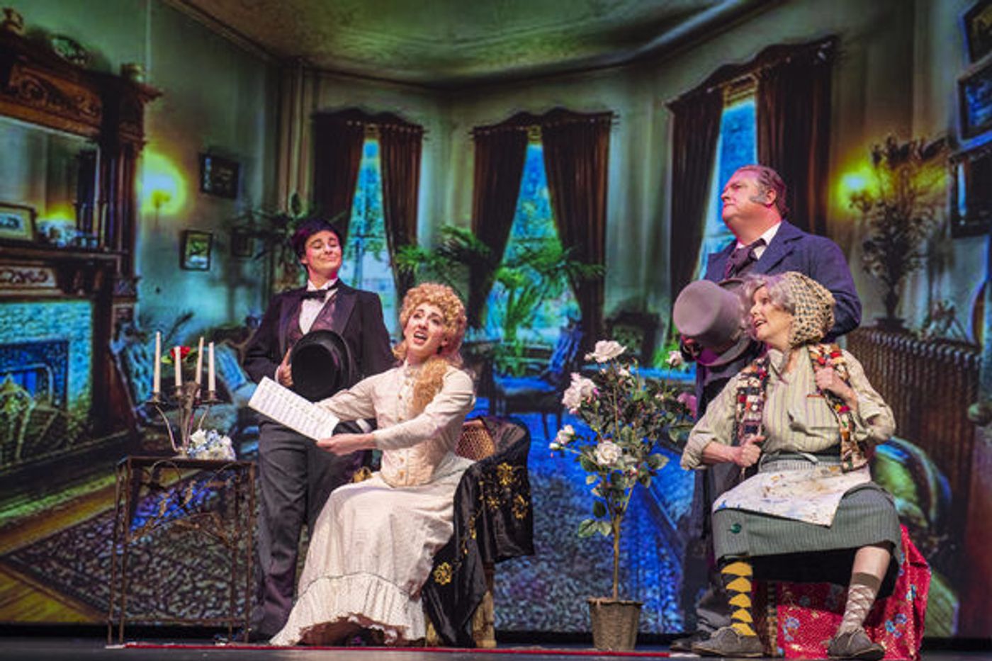 Photo Flash: THE MYSTERY OF EDWIN DROOD at Foothill Music Theatre Photo Flash: THE MYSTERY OF EDWIN DROOD at Foothill Music Theatre Image