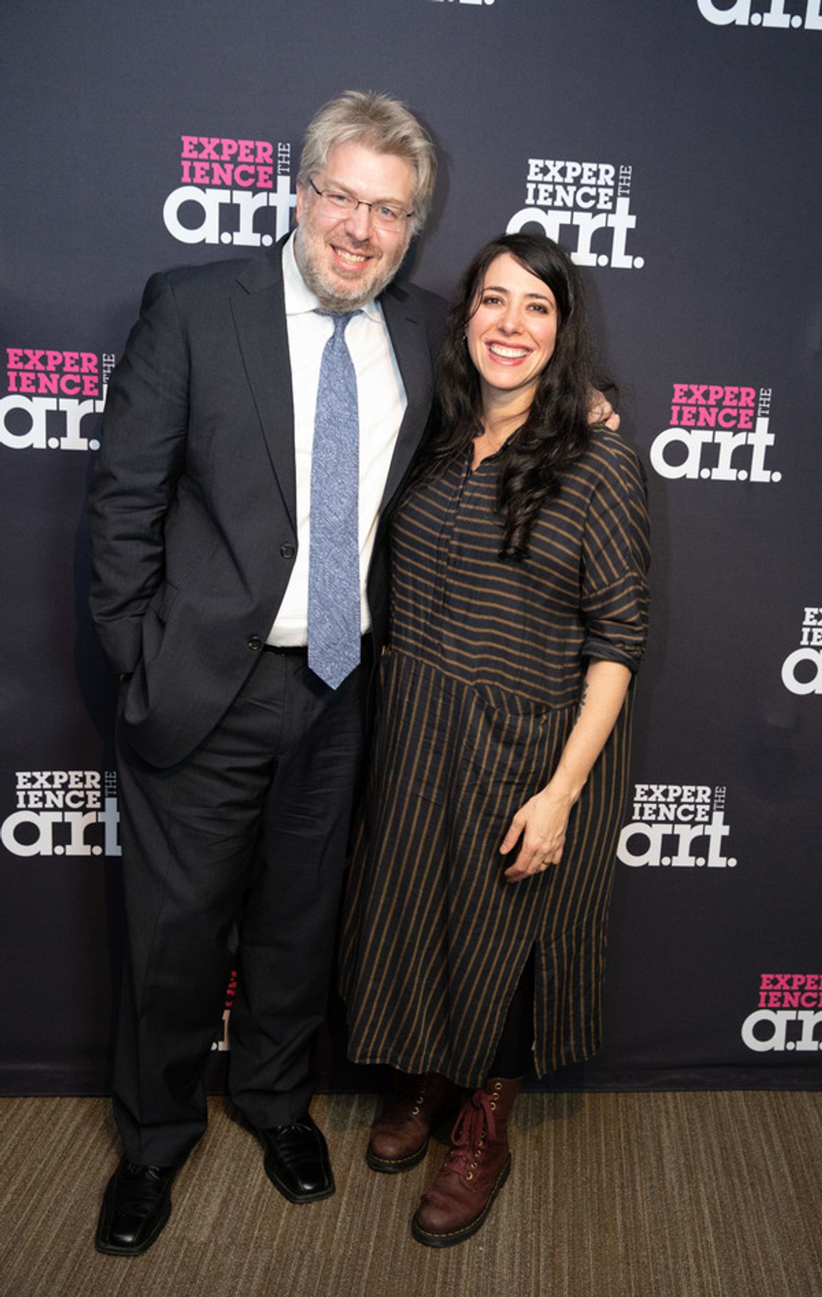 Dave Malloy (Music, Lyrics, Book, and Orchestrations) and Rachel Chavkin (Director/Co-Developer) at 