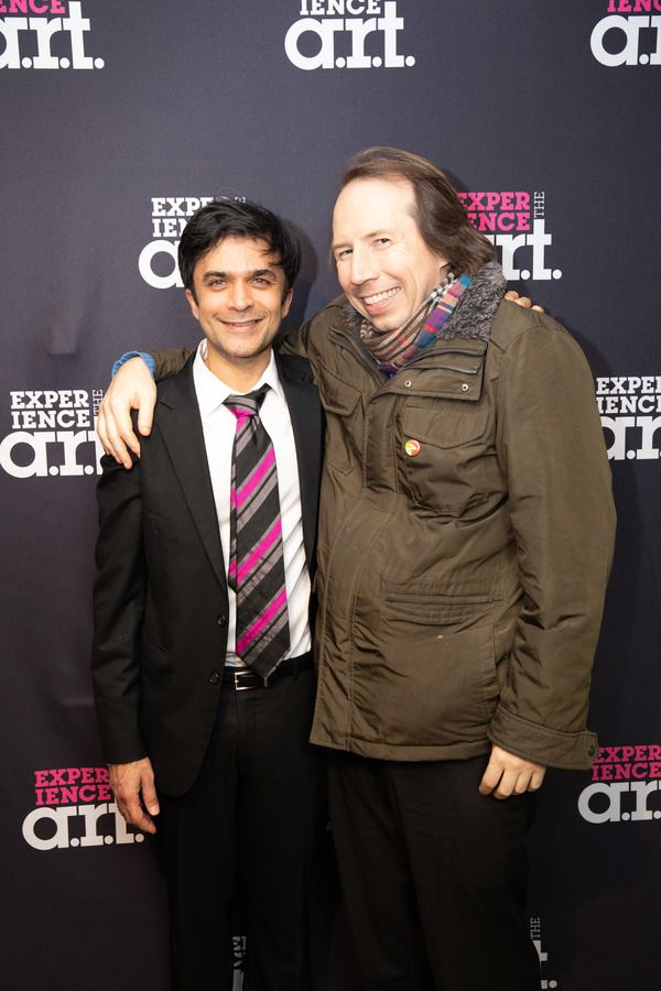 Manik Choksi (Ishmael) and Rick Burkhardt (Three Pianos, Beowufâ€”A Thousand Yea Photo